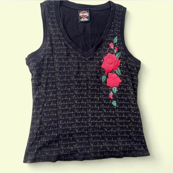 Y2K Vintage Harley Davidson 3D Emblem Graphic Top Bundle Biker Grunge Streetwear - Picture 5 of 8